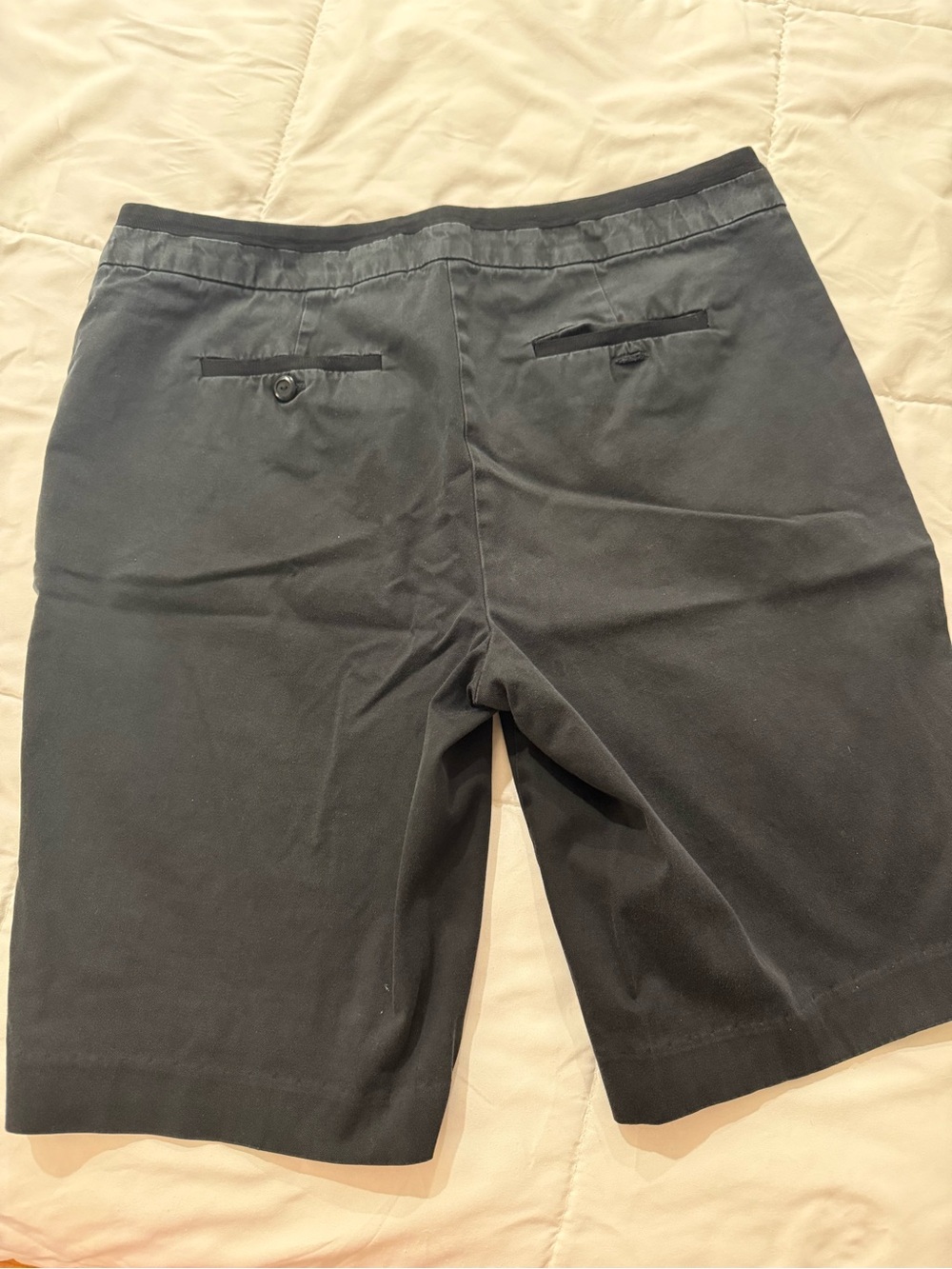 Trina Turk womens Charcoal Flat Front Shorts - Picture 7 of 14